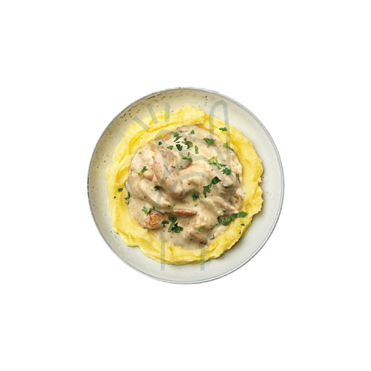 Chicken White Sauce & Mashed Potatoes (500 grams)