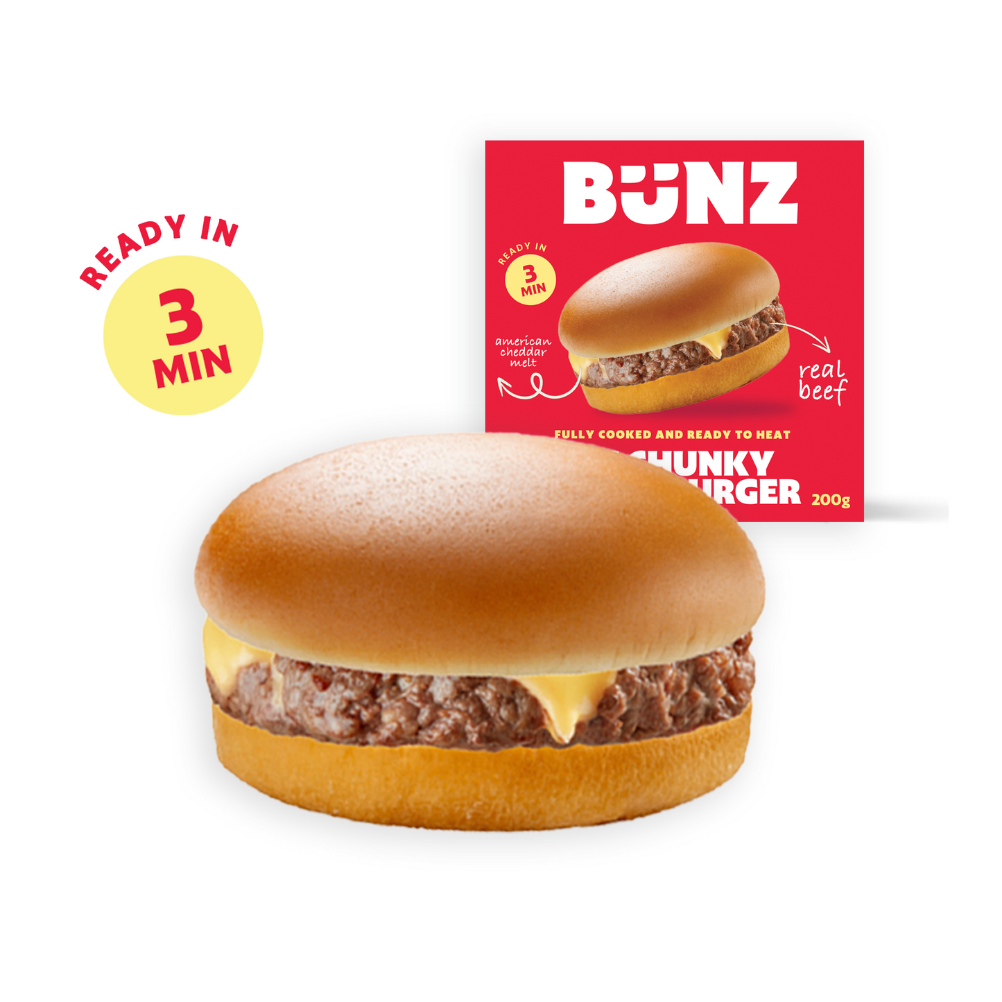Big Chunky Cheeseburger (200grams)