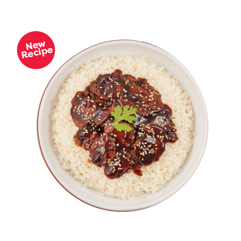 Chicken Teriyaki & White Rice (500grams)
