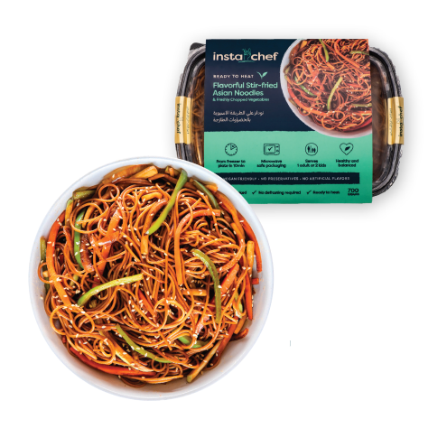 Stir-Fried Asian Noodles with Vegetables (700grams)