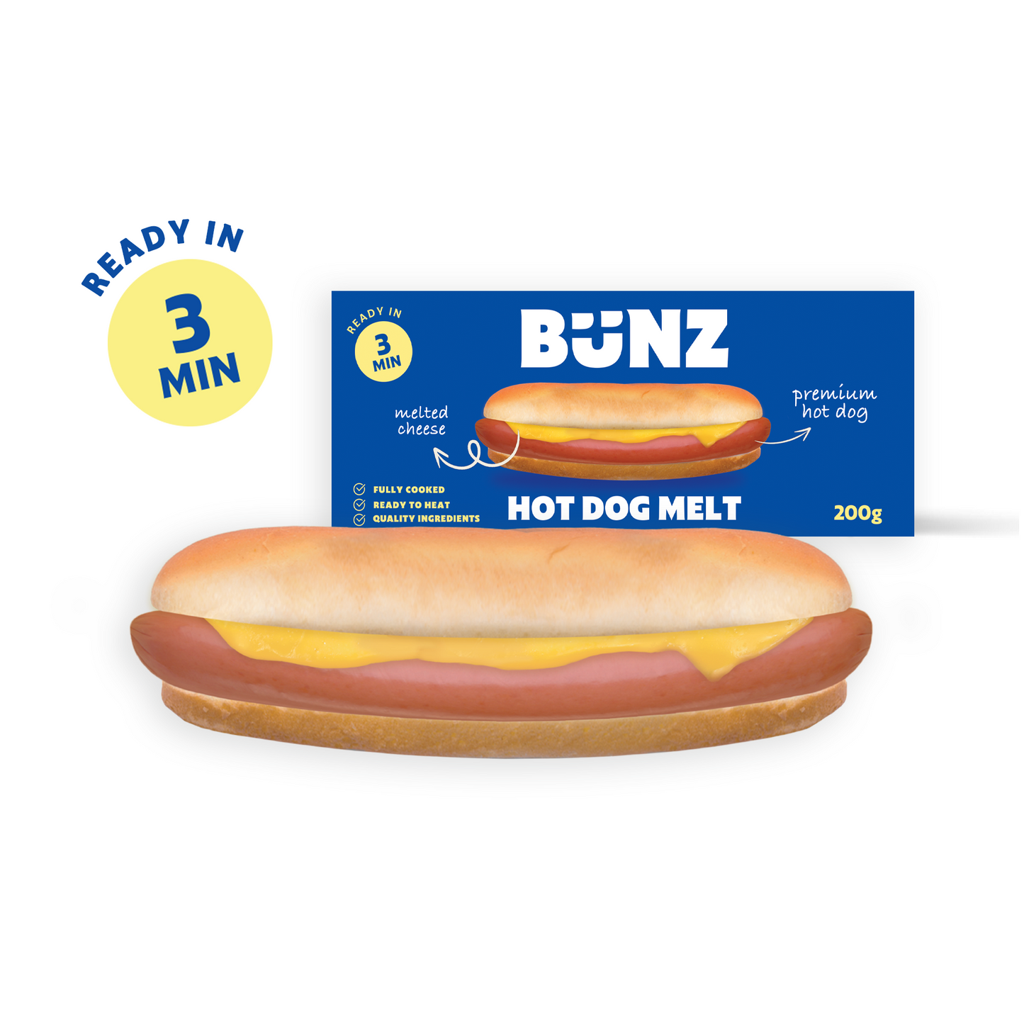 Juicy Hot Dog Melt (200grams)