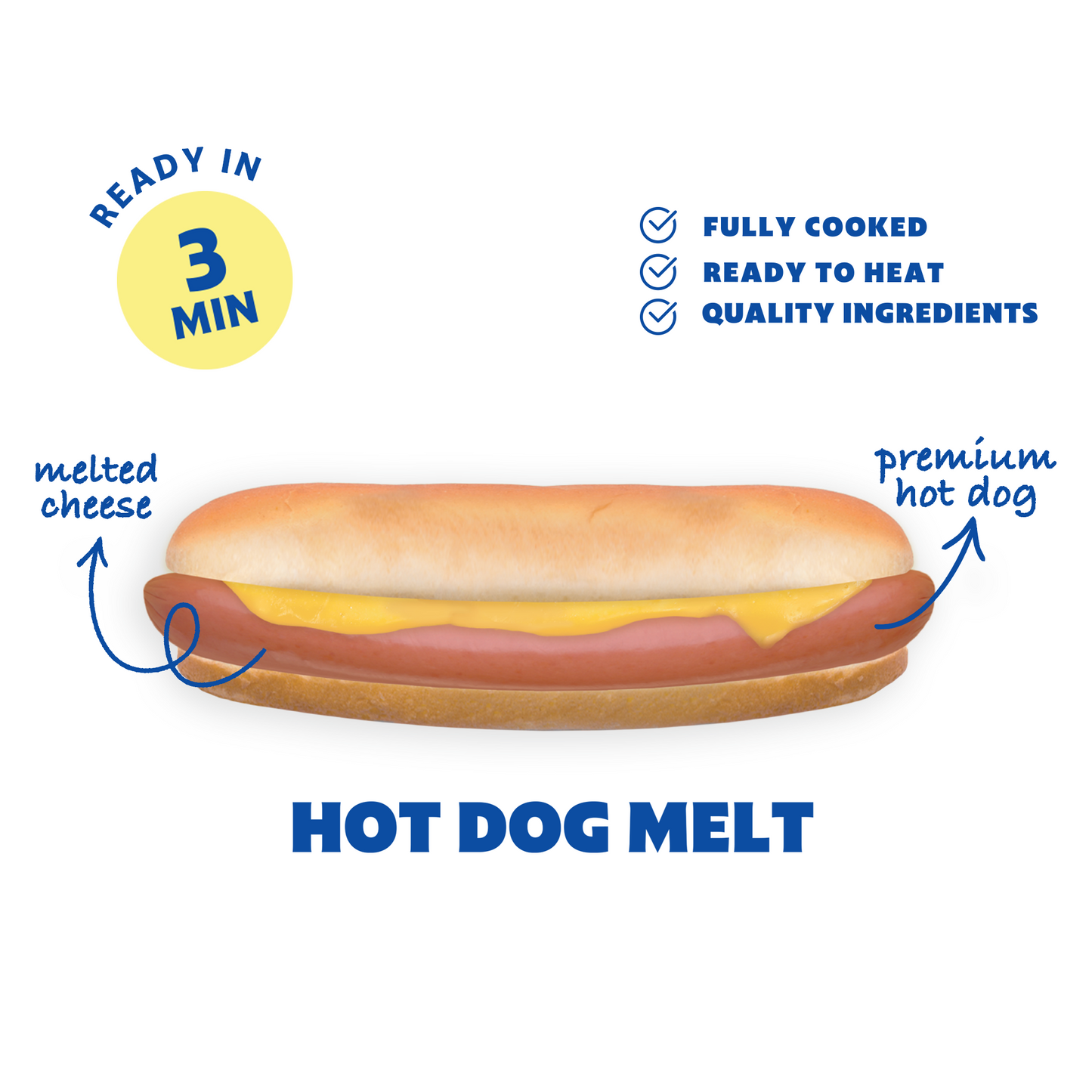 Juicy Hot Dog Melt (200grams)