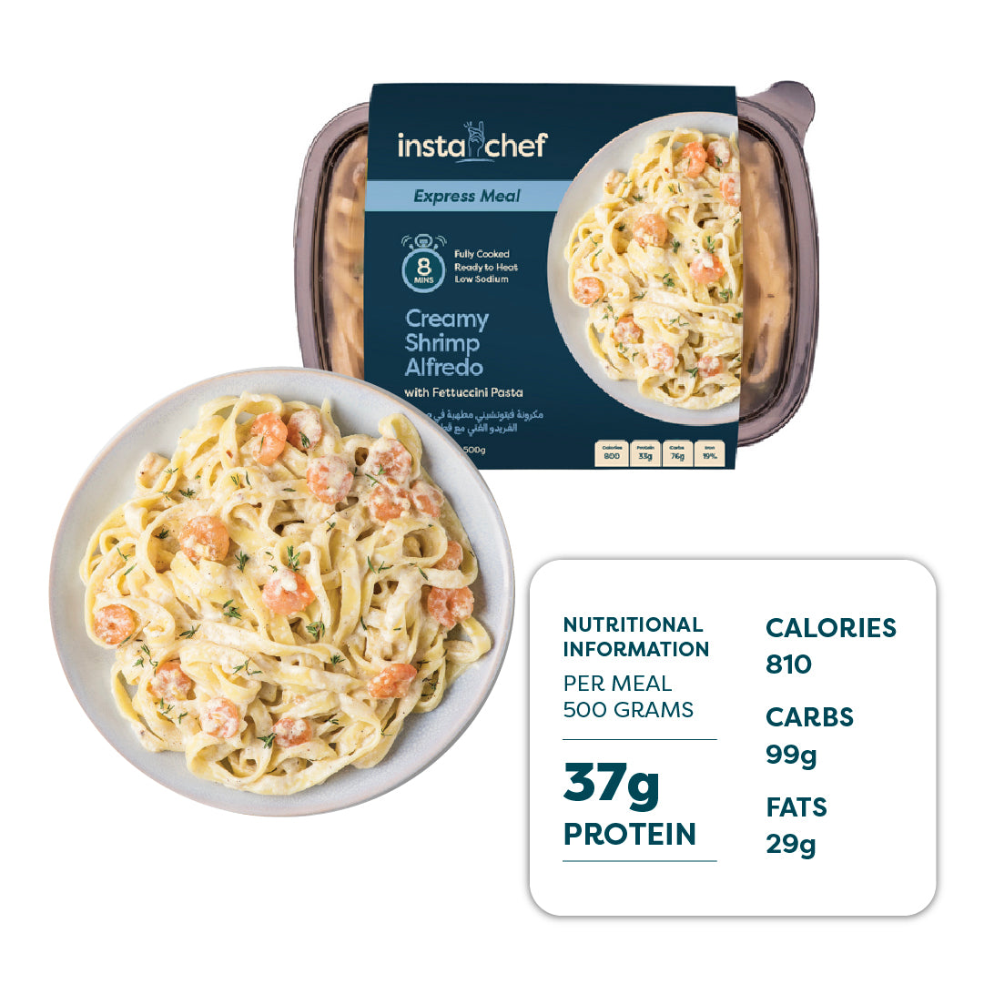 Creamy Shrimp Alfredo Fettucini (500grams)