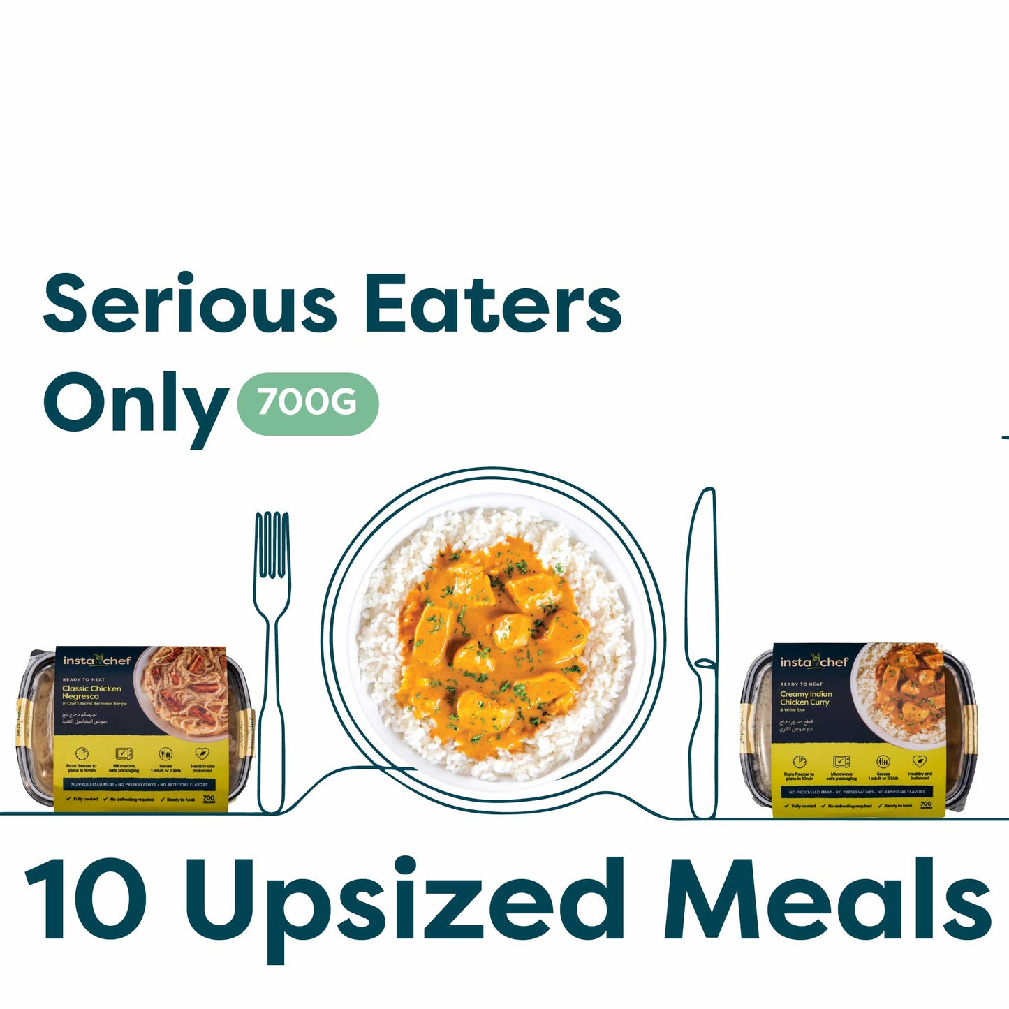 Serious Eaters Only (700Grams)