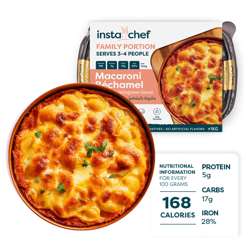 Macaroni Bechamel & Minced Meat  - 1 Kilogram Pack