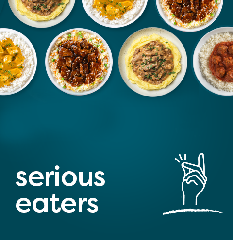 Serious Eaters Only (10 Upsize Meals 700Grams)