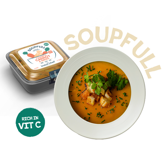 Fresh Carrot & Ginger Soup (500ml)
