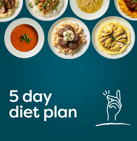 5 Day Diet Plan - Gluten Free & Lactose Free (5 Gourmet Diet Meals + 5 Soups)