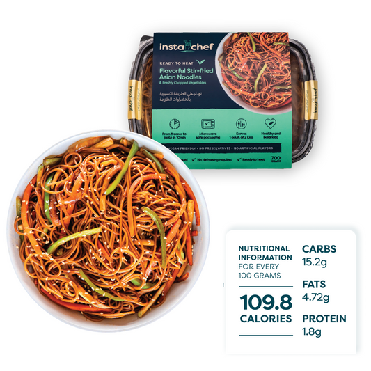 Stir-Fried Asian Noodles with Vegetables (700grams)