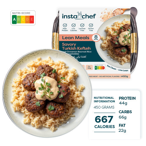 Savory Turkish Kefteh & Cinamon Basmati Rice (450 Grams)