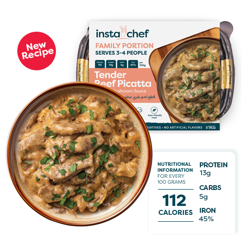 Tender Beef Piccatta - 1 Kilogram Pack