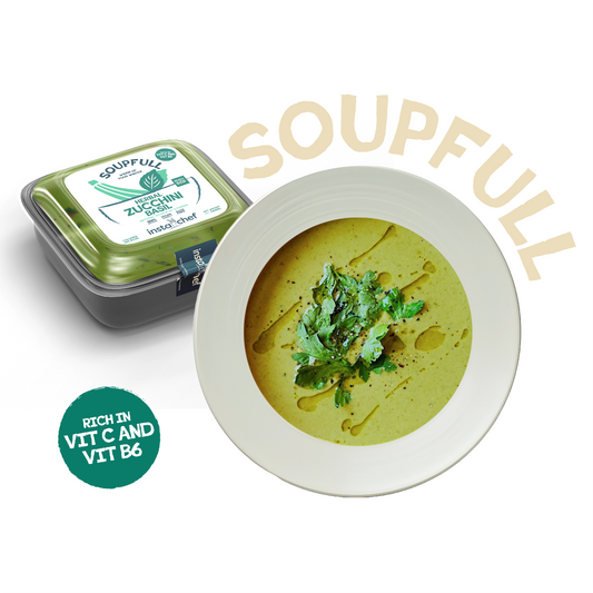 Zucchini & Fresh Basil Soup (500ml)